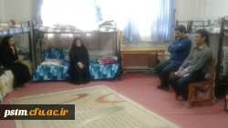 بازدید مدیر کل بهداشت و سلامت جناب آقای دکتر کریمی از پردیس صدیقه طاهره (س) مازندران(3)