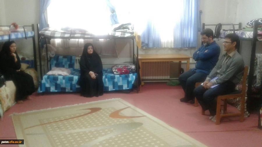 بازدید مدیر کل بهداشت و سلامت جناب آقای دکتر کریمی از پردیس صدیقه طاهره (س) مازندران(3)