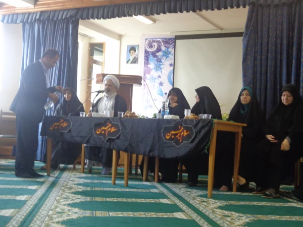 مراسم پنجره ی باز در نمازخانه ی پردیس 2