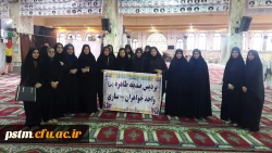 حضور دانشجویان پردیس در مراسم 13 آبان 2