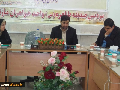 حضور مسئول محترم بسیج دانشجویی دانشگاه  در پردیس