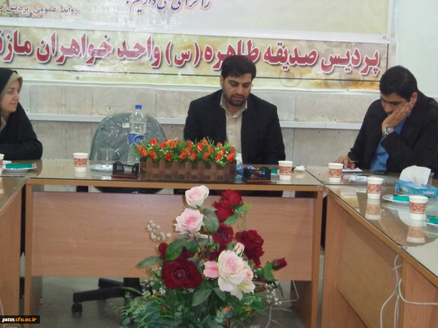 حضور مسئول بسیج دانشجویی دانشگاه ها در پردیس  2