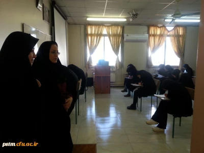 بازدید سرپرست و معاونت آموزشی پردیس از برگزاری امتحانات در مرکز قائمشهر