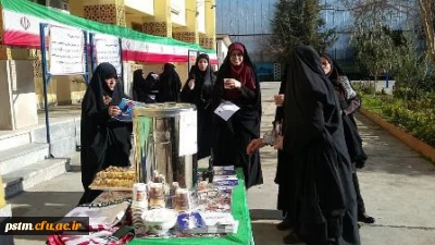 زنگ انقلاب و برپایی ایستگاه صلواتی در  پردیس صدیقه طاهره (س) مازندران