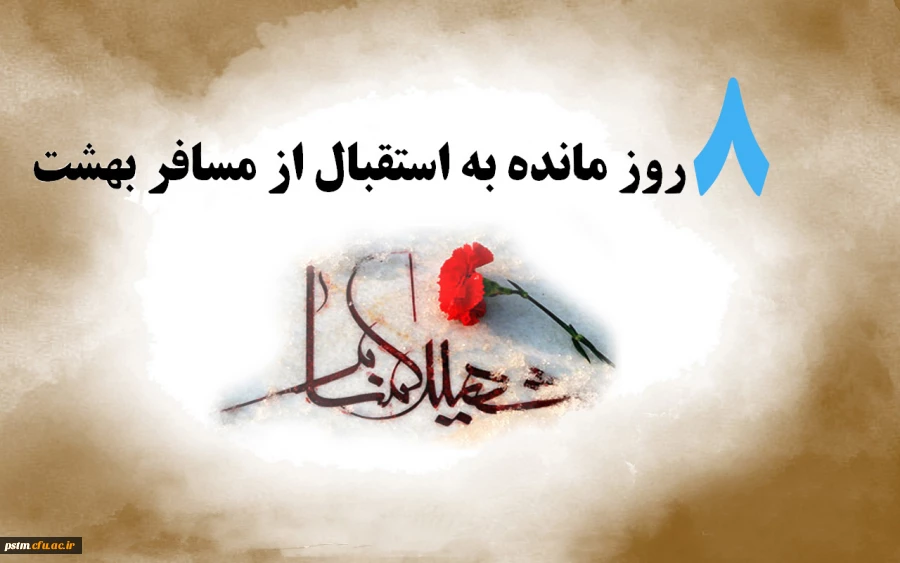 استقبال مسافری از بهشت