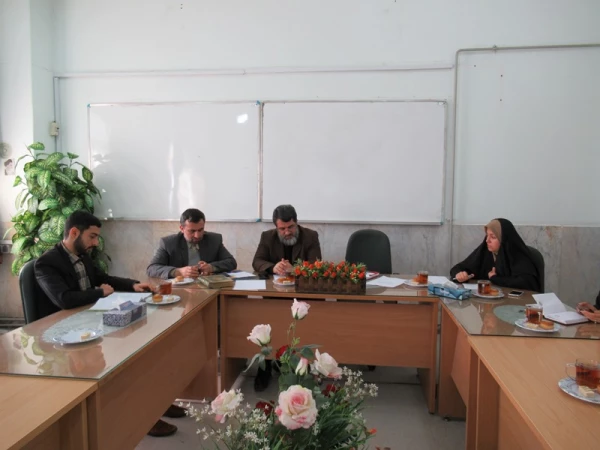 جلسه هماهنگی مسئولین فرهنگی و دانشجویی استان، پردیس و مراکز جهت استقبال از شهدای گمنام 5