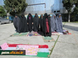 برگزاری نمازجماعت در محل موردنظر خاکسپاری شهید گمنام 2