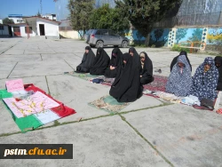 برگزاری نمازجماعت در محل موردنظر خاکسپاری شهید گمنام 3