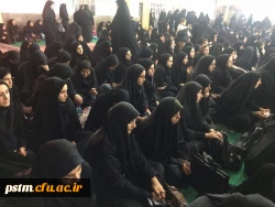 حضور کارکنان و دانشجویان پردیس در مراسم شب وداع 7 شهید گمنام در حسینیه عاشقان کربلای ساری 3