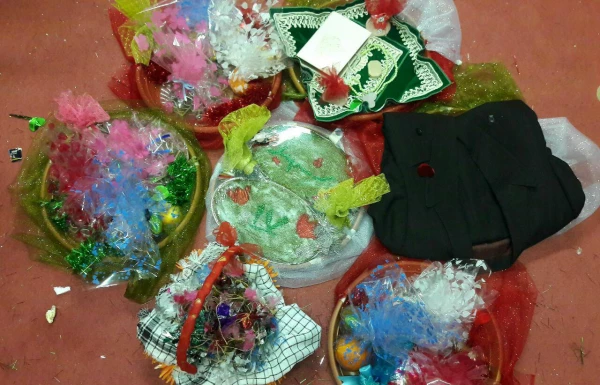 آماده سازی فضا و تدارک مقدمات جهت استقبال از شهید گمنام در پردی 10