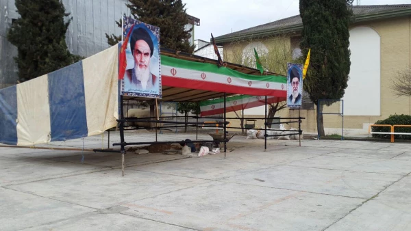 آماده سازی فضا و تدارک مقدمات جهت استقبال از شهید گمنام در پردی 5