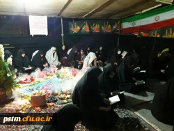 مراسم شب تدفین شهید گمنام در کنار مزار آن شهید 2