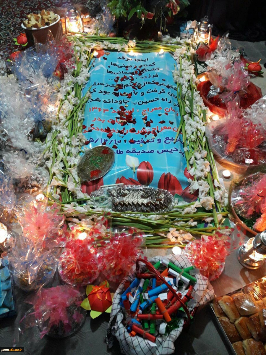 مراسم شب تدفین شهید گمنام در کنار مزار آن شهید 6