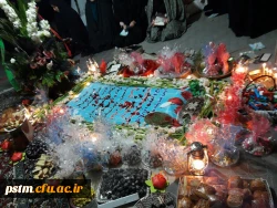 مراسم شب تدفین شهید گمنام در کنار مزار آن شهید 3