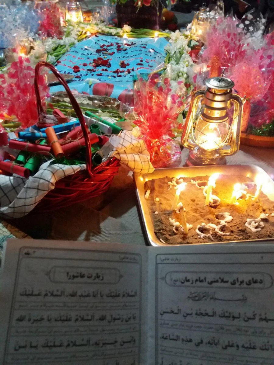 مراسم شب تدفین شهید گمنام در کنار مزار آن شهید 4