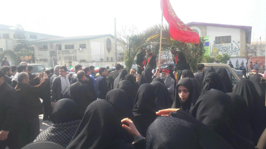 مراسم استقبال شهید گمنام 4