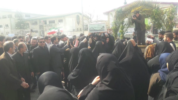 مراسم استقبال شهید گمنام 9