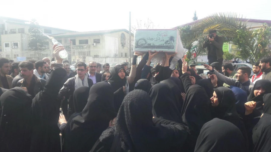 مراسم استقبال شهید گمنام 10