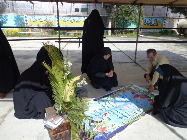 حضور کارکنان پردیس بر مزار شهید گمنام به مناسبت روز بزرگداشت شهدا 3
