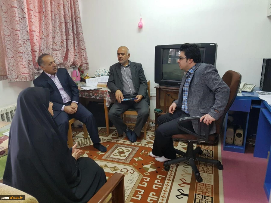 بازدید سفیر دانشگاه فرهنگیان از اسکان نوروزی  پردیس 2