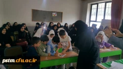 بازدید و تدریس دانشجویان علوم تربیتی پردیس از کلاس های درس چندپایه  3