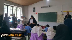 بازدید و تدریس دانشجویان علوم تربیتی پردیس از کلاس های درس چندپایه  4