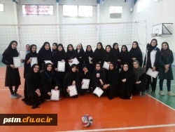 برگزاری مسابقه  دوستانه در دو رشته ورزشی والیبال و فوتسال به میزبانی پردیس صدیقه طاهره ساری و با حضور منتخبین ورزشی مرکز آمل و قائم شهر   4