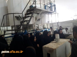 بازدید دانشجویان رشته شیمی از کارخانه آکندشیمی خزر 3