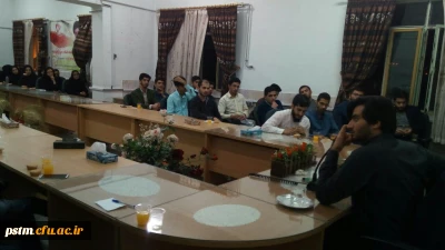 برگزاری نشست پرسش و پاسخ با موضوع انتخابات با حضور آقای سلیمی دبیر شورای تببین مواضع بسیج دانشجویی کشور