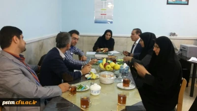 بازدید نمایندگان وزارت علوم، تحقیقات و فناوری از واحدهای مختلف پردیس