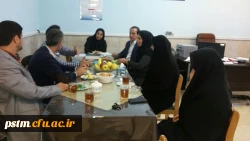 بازدید نمایندگان وزارت علوم، تحقیقات و فناوری از واحدهای مختلف پردیس 3