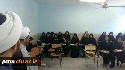 بازدید حجت الاسلام والمسلمین آقای دکتر ابراهیمی رییس ستاد اقامه نماز استان از روند برگزاری دوره نماز در پردیس 4