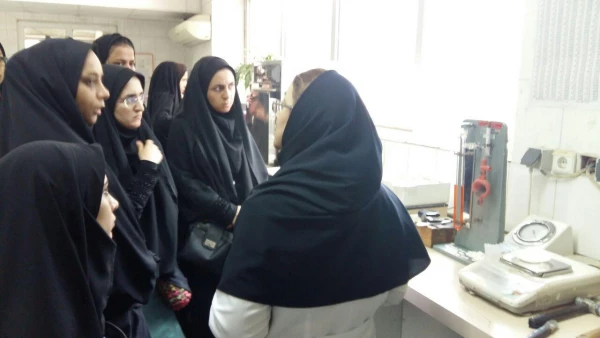 بازدید دانشجویان رشته شیمی از شرکت سیمان مازندران 6