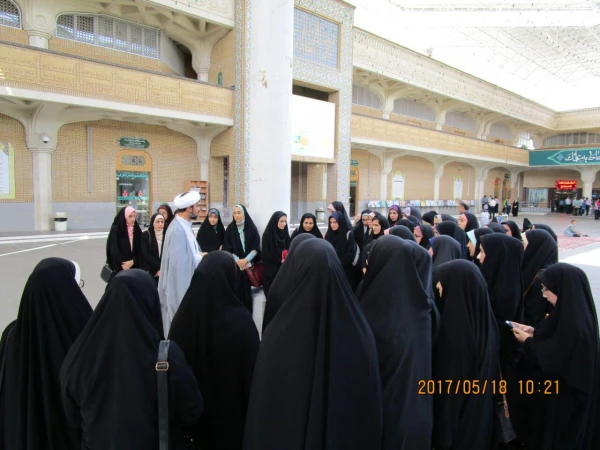 حضور دانشجویان پردیس در اردوی زیارتی  قم و جمکران 3