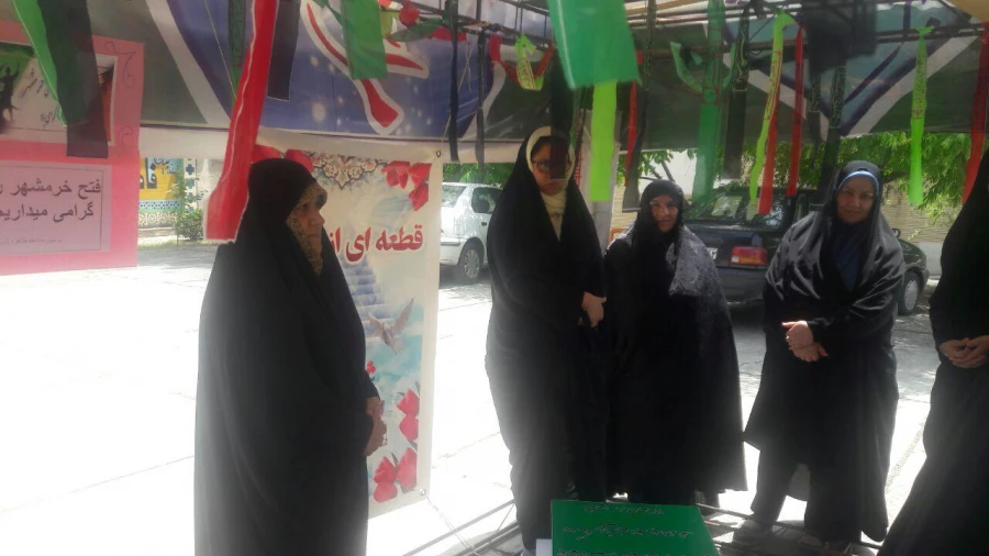 تجدید میثاق کارکنان و دانشجویان پردیس با شهید گمنام در سالروز آزادسازی خرمشهر 4