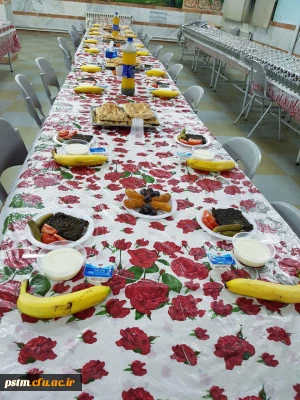 حضور سرپرست پردیس در ضیافت افطاری دانشجویی