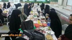 برگزاری ضیافت افطار با حضور اعضای هیات علمی، غیرهیات علمی و دانشجویان در پردیس 6