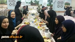 برگزاری ضیافت افطار با حضور اعضای هیات علمی، غیرهیات علمی و دانشجویان در پردیس 7