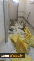 شروع پروژه بازسازی سرویس های بهداشتی سرای دانشجویی پردیس 3
