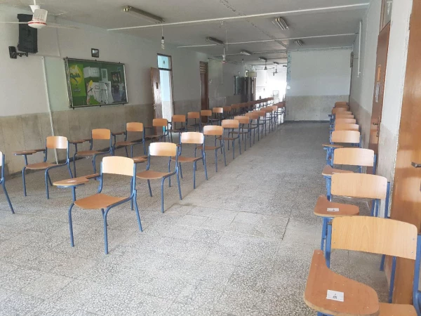 آماده سازی فضا و امکانات در پردیس جهت برگزاری امتحانات پایان ترم به قلم دوربین 2