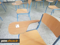 آماده سازی فضا و امکانات در پردیس جهت برگزاری امتحانات پایان ترم به قلم دوربین 5