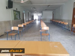 آماده سازی فضا و امکانات در پردیس جهت برگزاری امتحانات پایان ترم به قلم دوربین 3