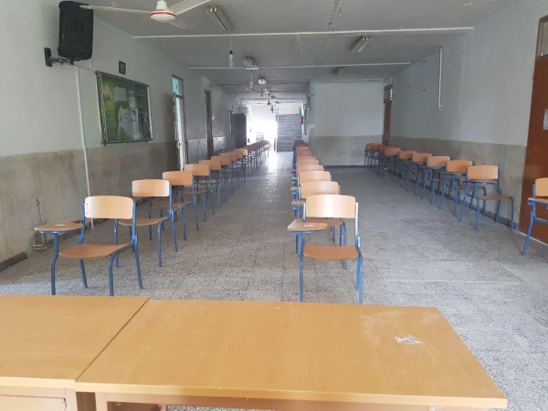 آماده سازی فضا و امکانات در پردیس جهت برگزاری امتحانات پایان ترم به قلم دوربین 3