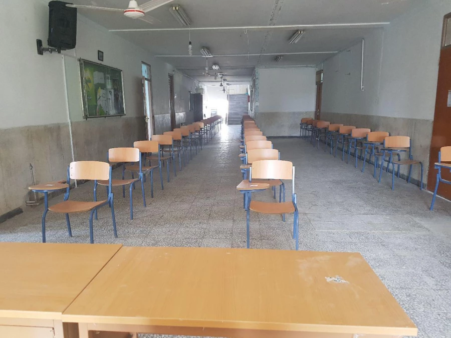 آماده سازی فضا و امکانات در پردیس جهت برگزاری امتحانات پایان ترم به قلم دوربین 3