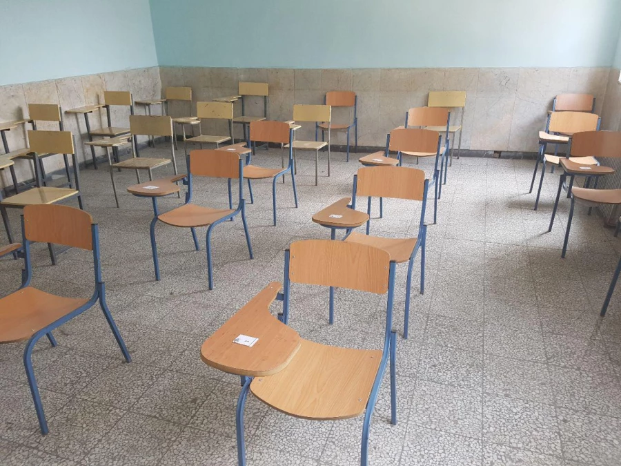 آماده سازی فضا و امکانات در پردیس جهت برگزاری امتحانات پایان ترم به قلم دوربین 4