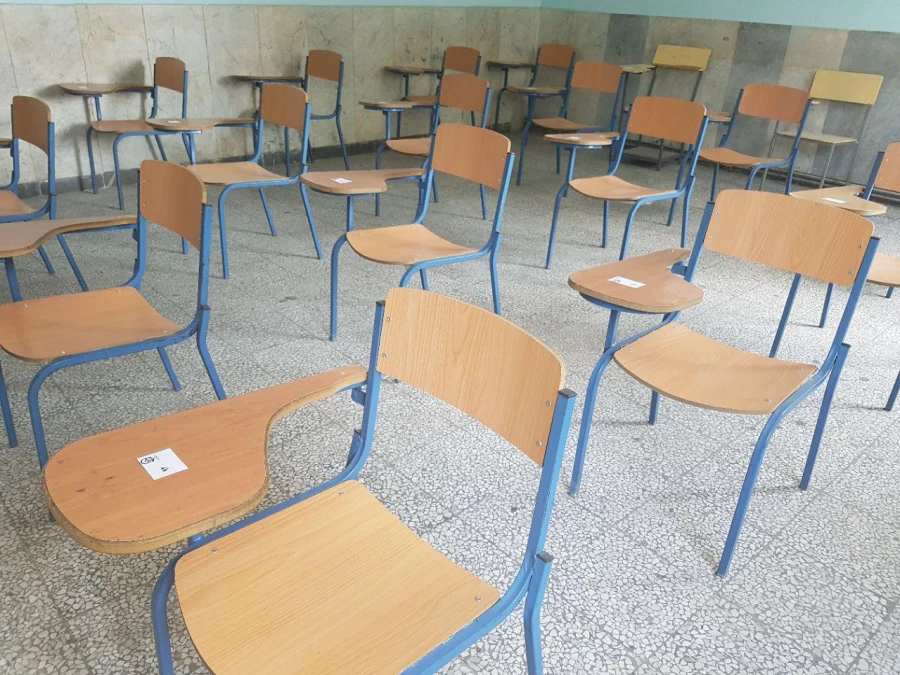 آماده سازی فضا و امکانات در پردیس جهت برگزاری امتحانات پایان ترم به قلم دوربین 6