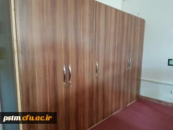 اتمام پروژه نصب کمدهای دیواری در اتاق های سرای دانشجویی پردیس 2