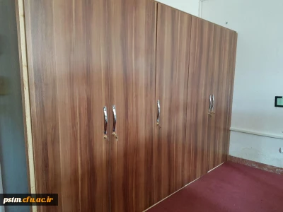 اتمام پروژه نصب کمدهای دیواری در اتاق های سرای دانشجویی پردیس