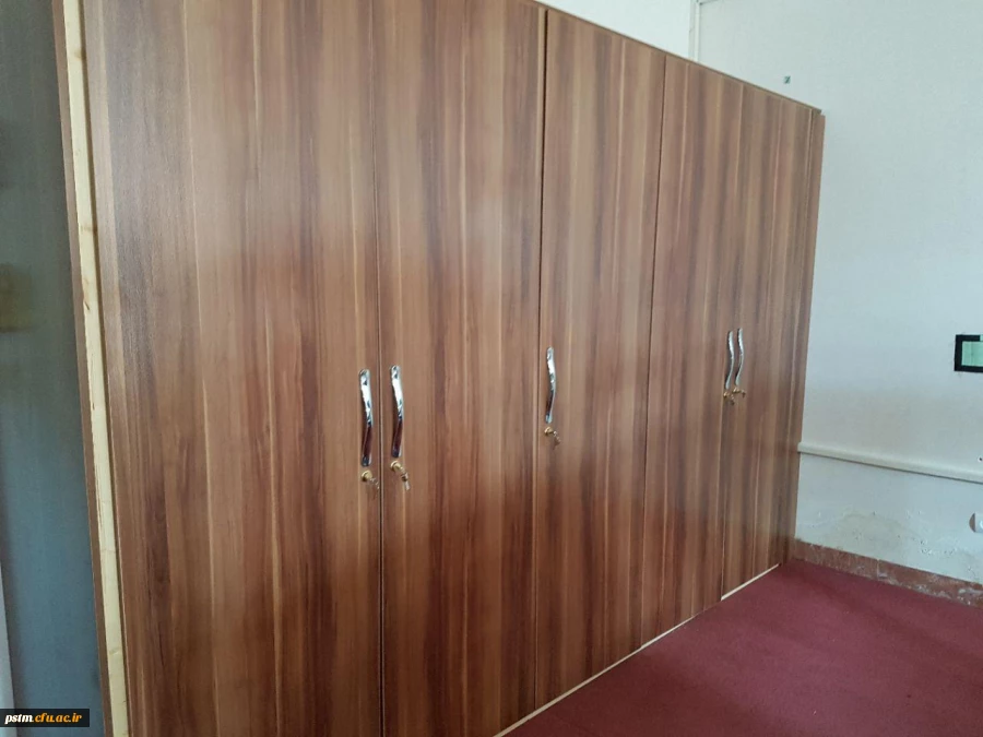 اتمام پروژه نصب کمدهای دیواری در اتاق های سرای دانشجویی پردیس 2