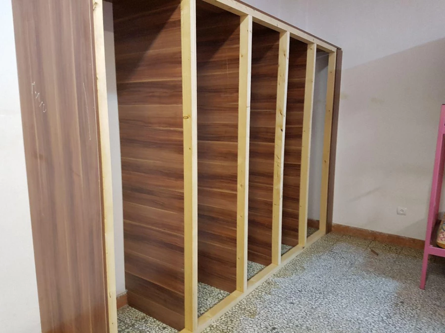 اتمام پروژه نصب کمدهای دیواری در اتاق های سرای دانشجویی پردیس 4